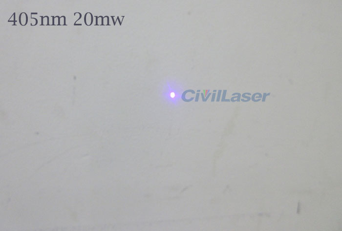 405nm 5mw-200mw Azul-Violet Módulo láser Dot With TTL Modulation 